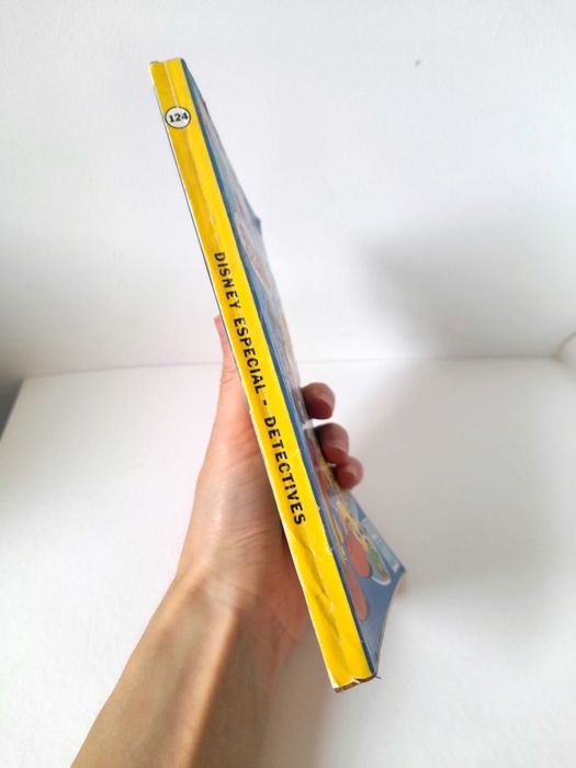 Livro de BD Disney Especial Número 124 Coleção Anos 80