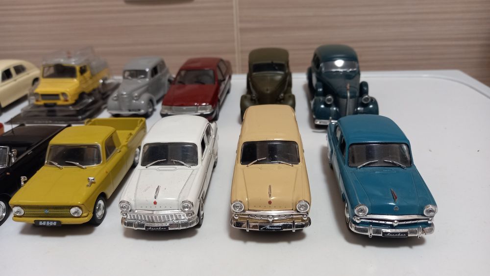 Автолегенды СССР Автомобиль на службе Deagostini 1/43