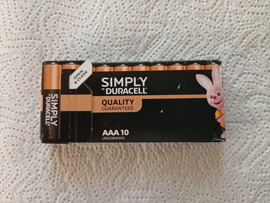 Duracell Simply Baterie AAA 10 szt.