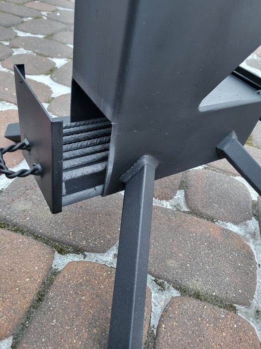 Piecyk rakietowy ,ogrzewacz powietrza 2 w 1