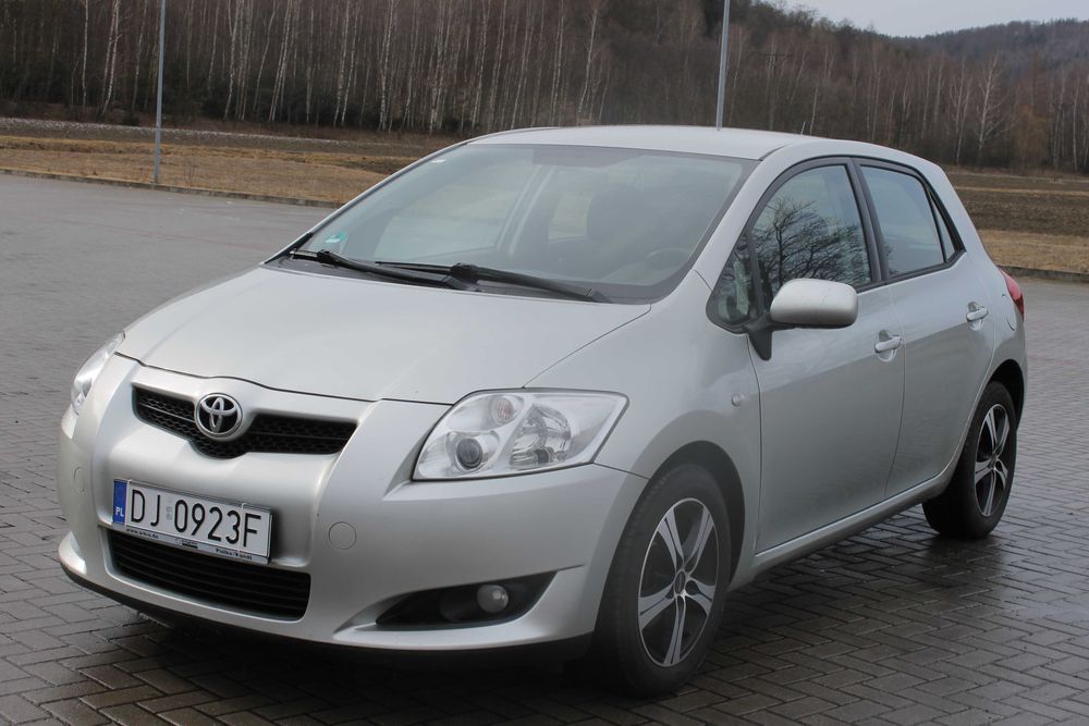 Toyota Auris 2007r 1,6 Benzyna BEZWYPADKOWY 5 Drzwi Zadbana Zarej.