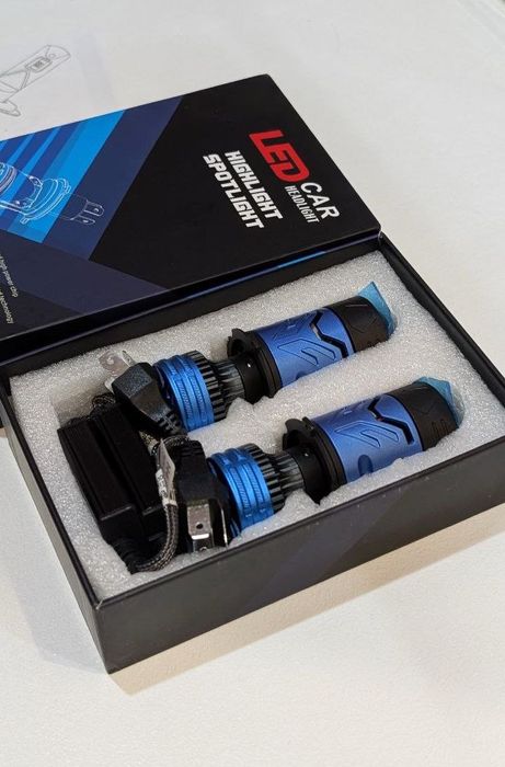 LED лампочки з мінілінзою H4 Sanvi G2 / F90 /  Decker RGX-01