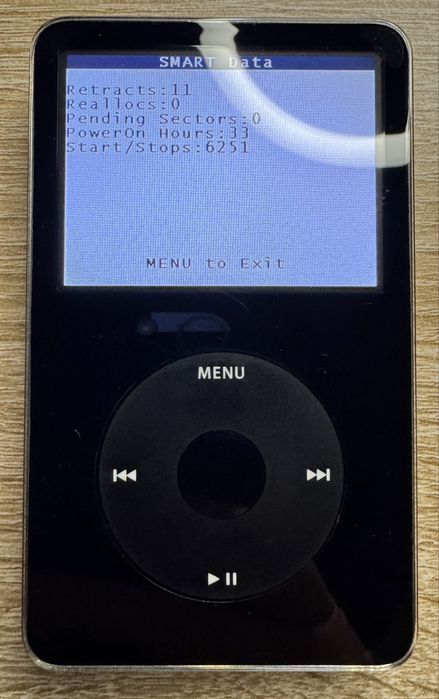 Аудіоплеєр iPod Classic gen 5.5 80 gb з Wolfson ЦАП в колекцію