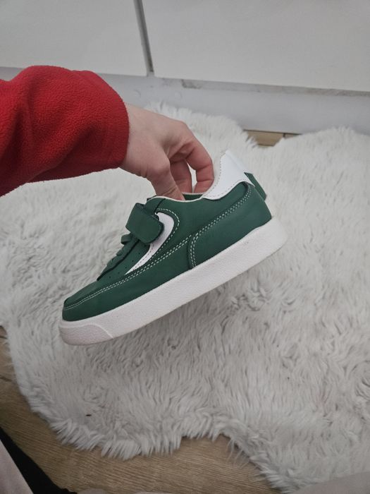 Buty na rzepy zielone 30 chłopiec
