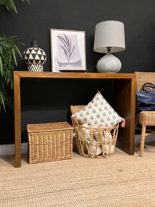 mesa, secretaria, aparador, consola, teca, oriental, rustica