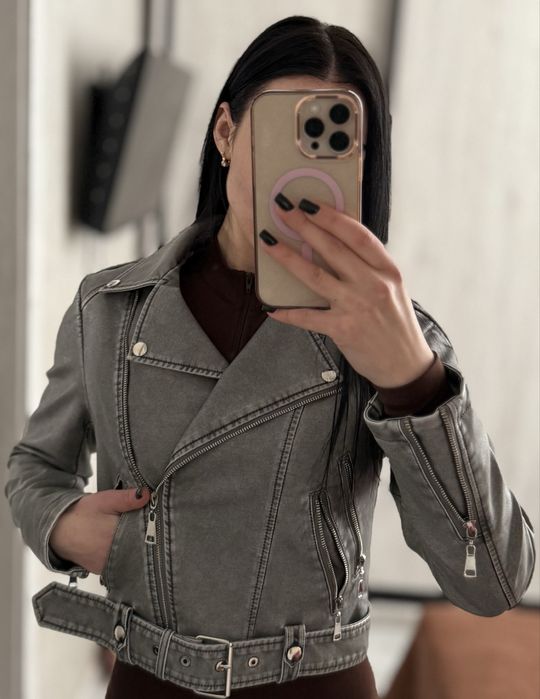 Косуха укорочена під вінтаж