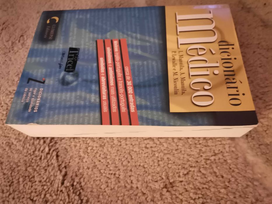Dicionário Médico 1ªEdição - Ano 2000