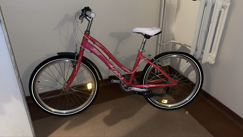 rower kross rozowy