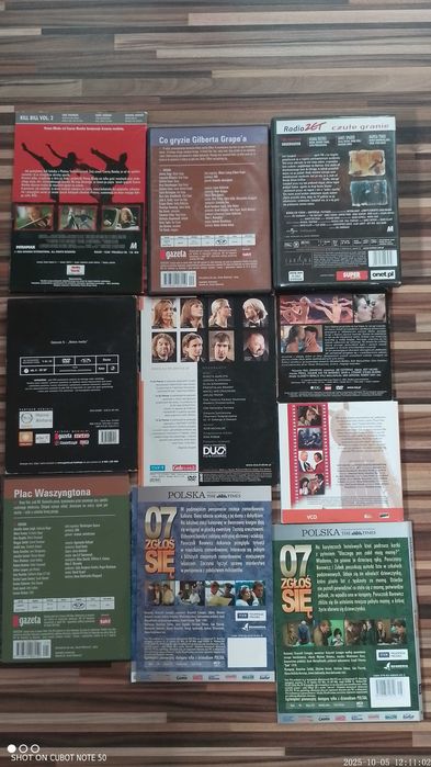 WYPRZEDAŻ KOLEKCJI Płyty filmy DVD na sztuki