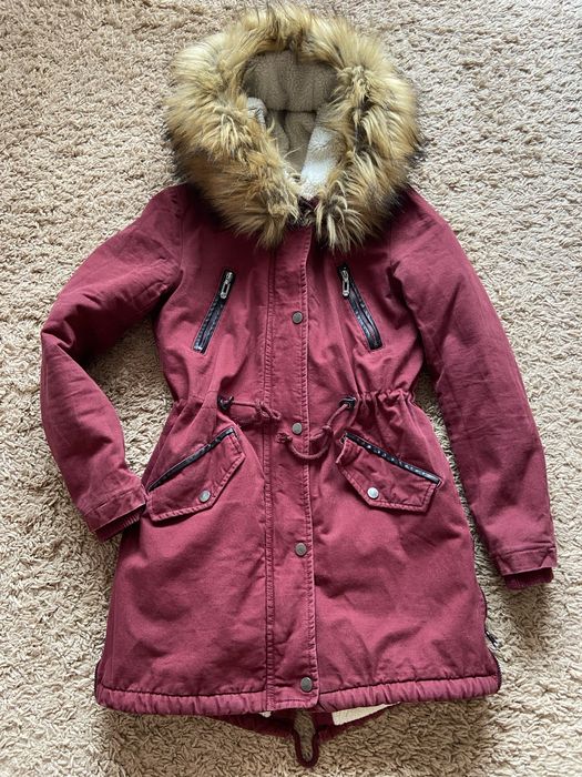 Парка жіноча зимова овчина