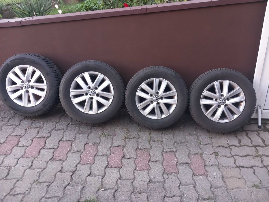 felgi aluminiowe z oponami vw 195x65x15