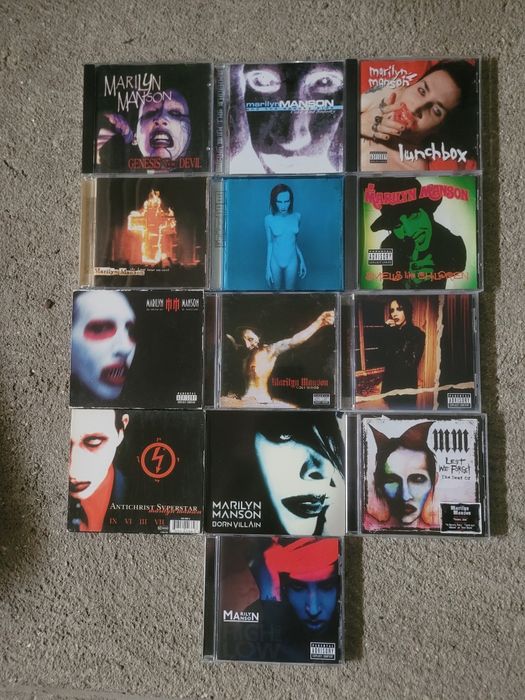 Cds de música rock metal rap