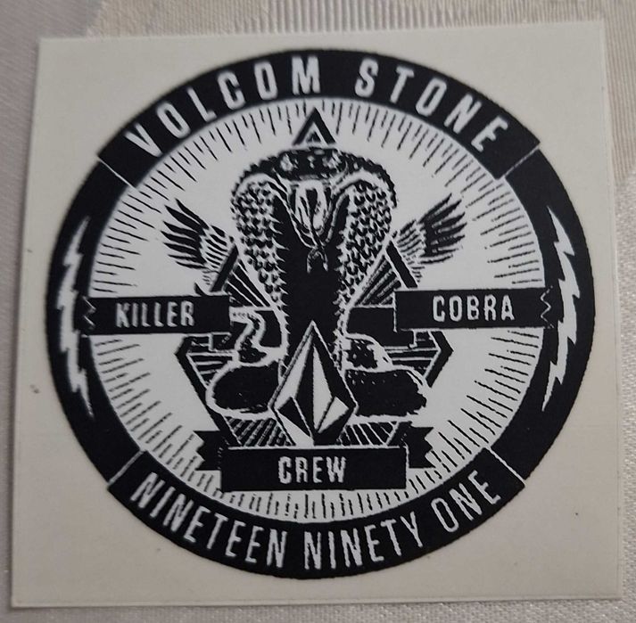 Autocolante Volcom Stone Killer Cobra