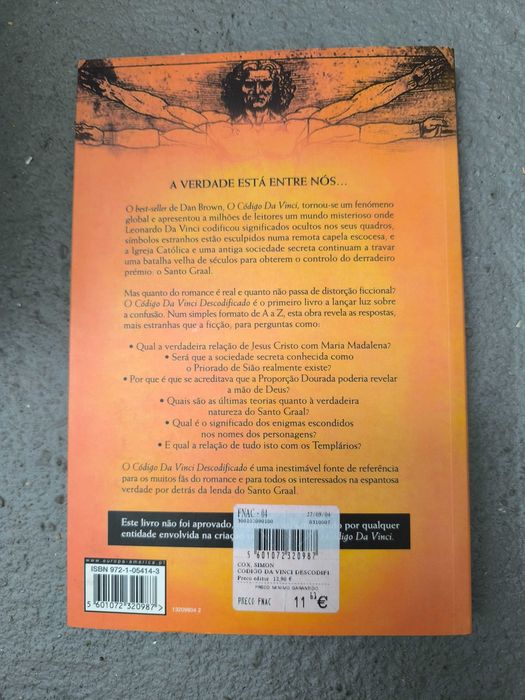 O Código Da Vinci Descodificado — Simon Cox (Europa-América)