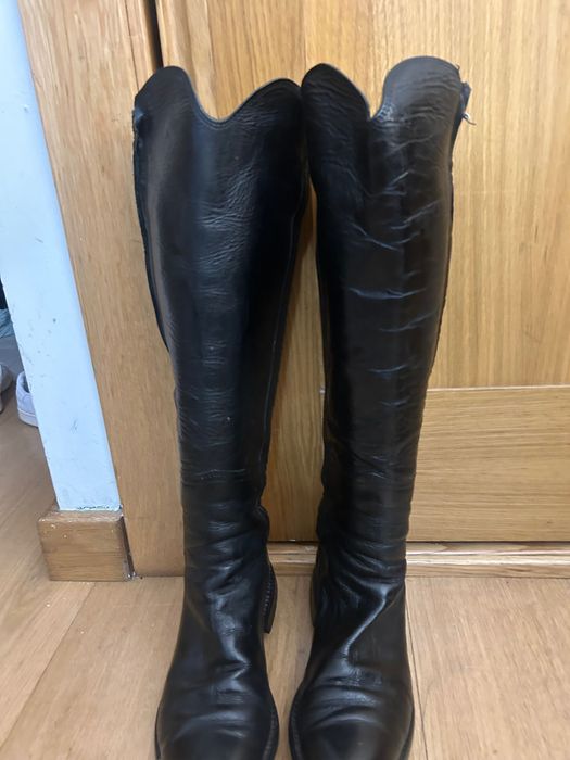 Botas cavaleiro feitas a mão