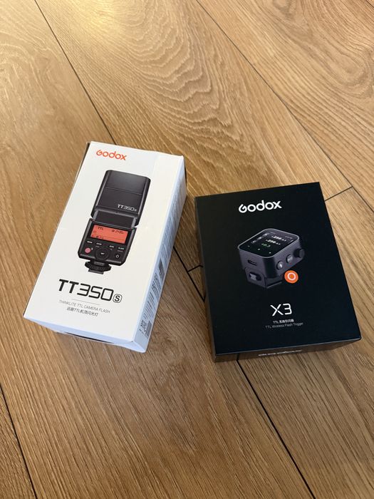 Zestaw Godox lampa plus wyzwalacz