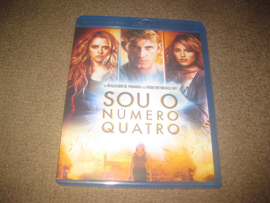 Blu-Ray "Sou o Número Quatro" com Alex Pettyfer