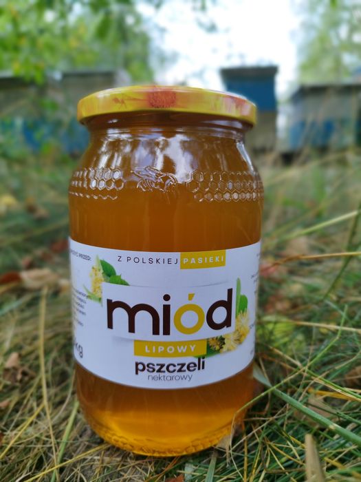 Miód LIPOWY prosto z własnej pasieki