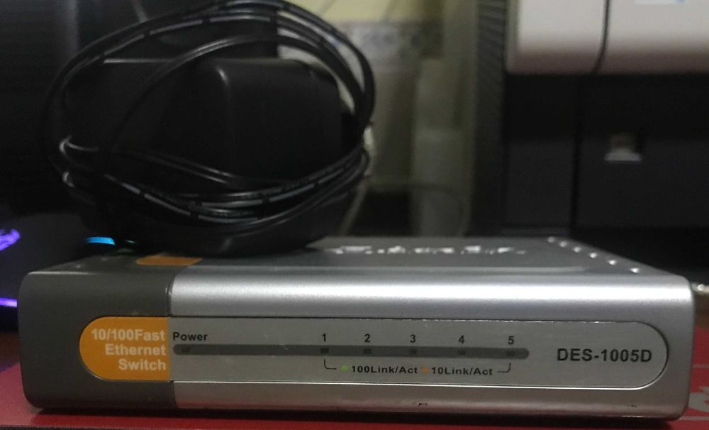 Switch 10/100 Mbits 5 portas