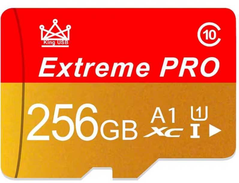 KARTA microSD + adapter 256GB A1 XC