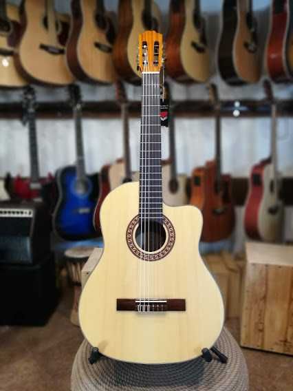 gitara elektro-klasyczna Ever Play Taiki Zebrano CEQ 4/4 Zebra CEQ G03