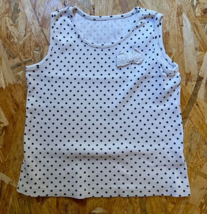 4/5 110 kropki podkoszulka koszulka t-shirt