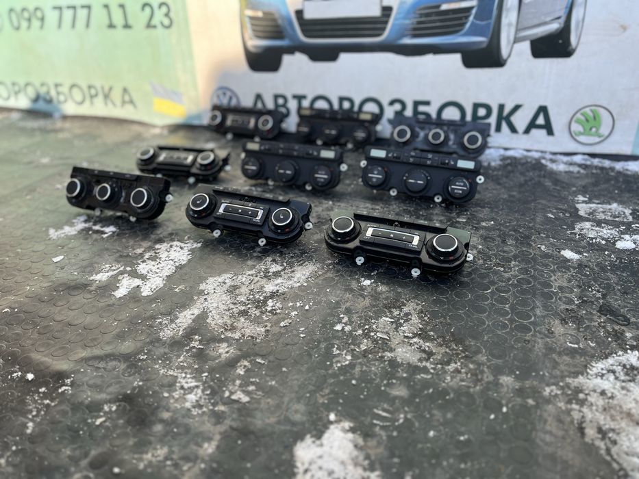 Блок управління кліматом та кондиціонера шкода октавія а5 octavia a5