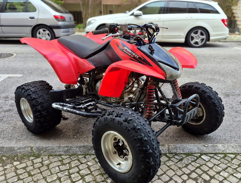 Honda trx 400 com marcha atras
