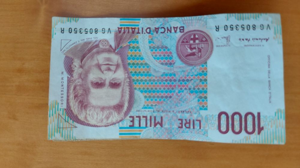 Nota de 1000 Liras