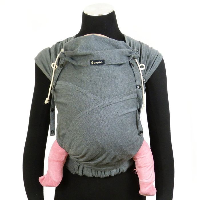 Nosidełko Miękkie Didymos Didyklick Szare 3-20 Kg