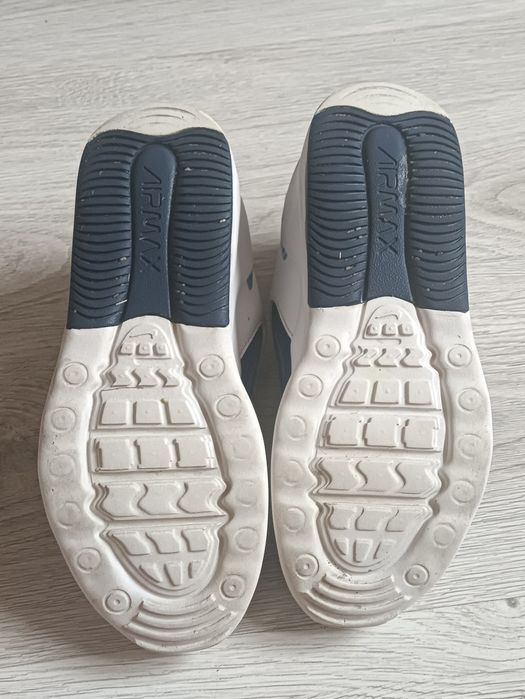 Buty damskie Nike Air Max biało-niebieskie 36