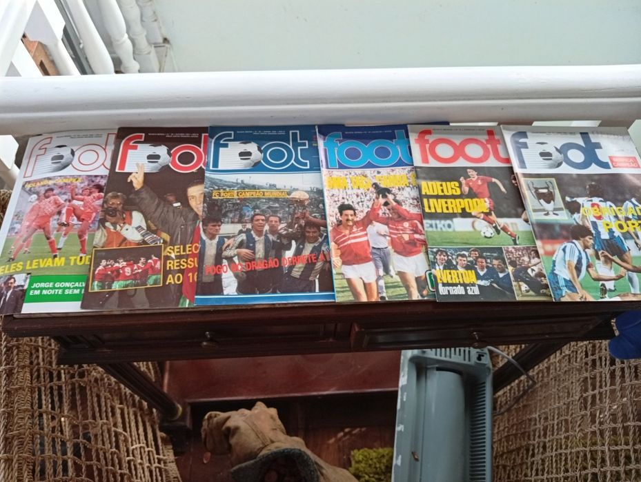 Revistas de futebol colecção antiga