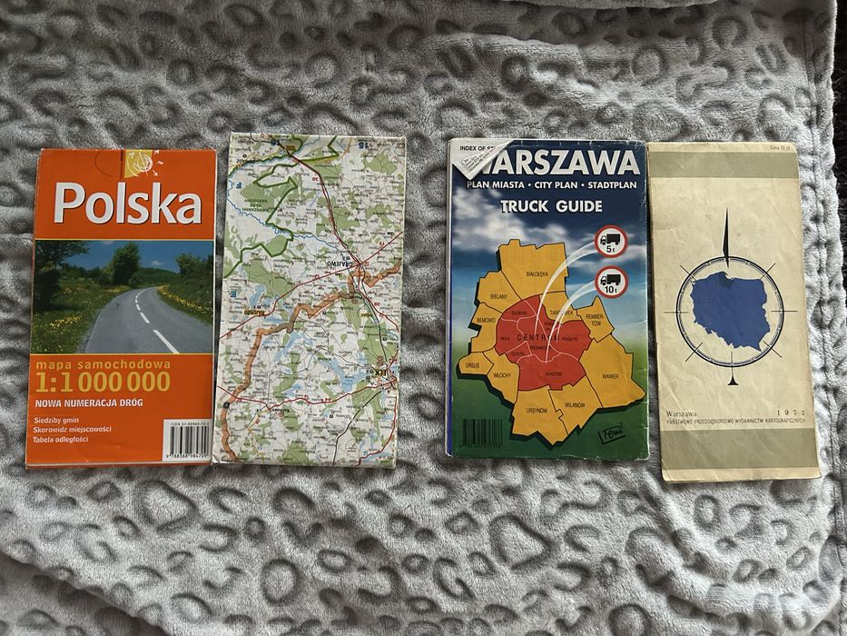 Mapa Polska Wamińsko mazurskie warszawa gdańsk