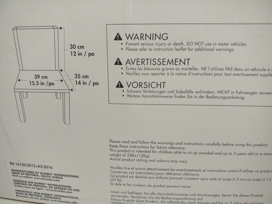 Assento Bumbo Multiseat