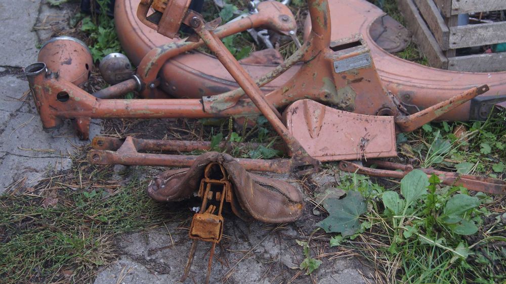 Simson SR2 wszystkie części rama kompletna papiery komplet oryginał