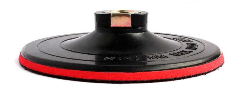 Prato de Suporte de 125mm com Velcro