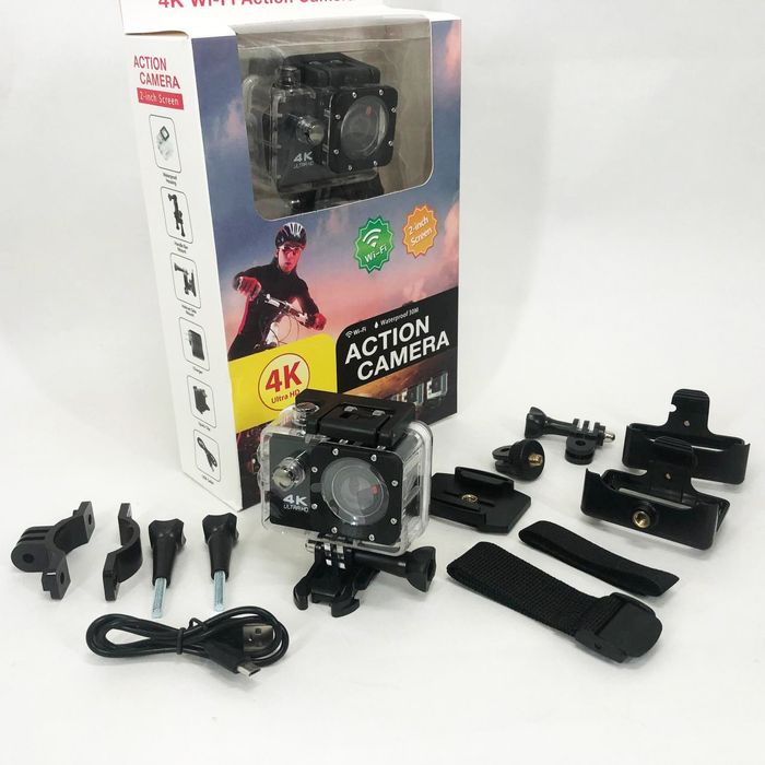 Камера гоу про 4К Wi-Fi экшн камера GoPro на голову велосипе