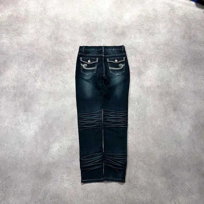 Vintage Spodnie Jeany Y2K Pocket Denim Pants Retro Y2K Swag 00s