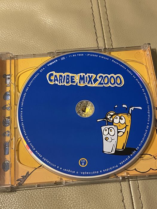CD Duplo Caribe Mix 2000 - Original Vidisco (Vários Artistas)