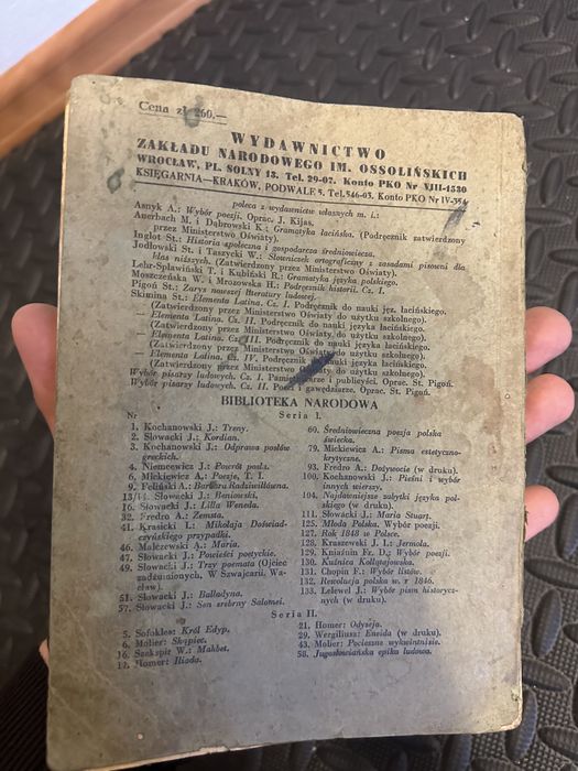 Stara książka Zasady pisowni Polskiej 1949 r.