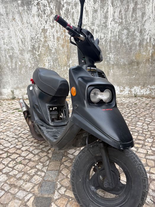 Yamaha BWS 50cc – Cilindro novo, escape Janelli, pronta a andar