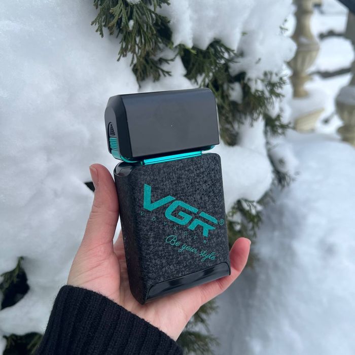 Шейвер VGR V-374 професійний — 150 хв, LED, USB-C