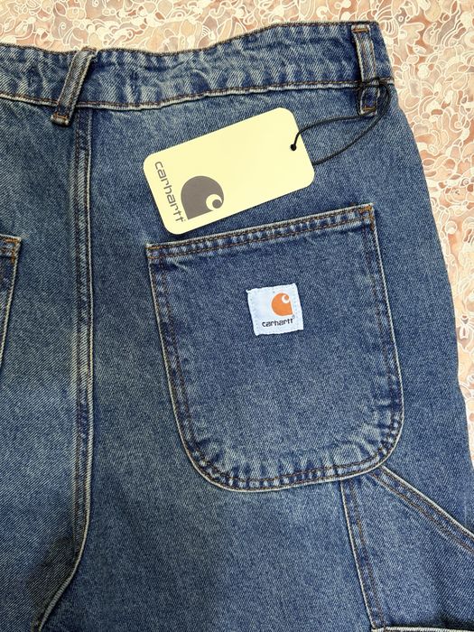 Джинси CARHARTT | Графітовий та Голубий