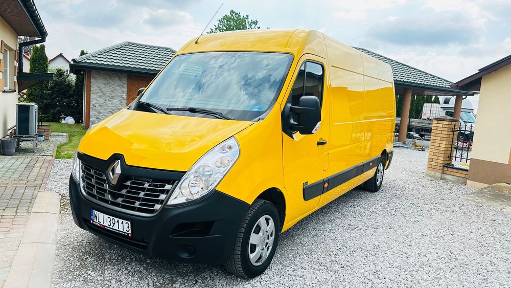 Renault Master  T35 dci130 L3H2 ze Szwajcarii mały przebieg zarejestrowany PL fakt VAT