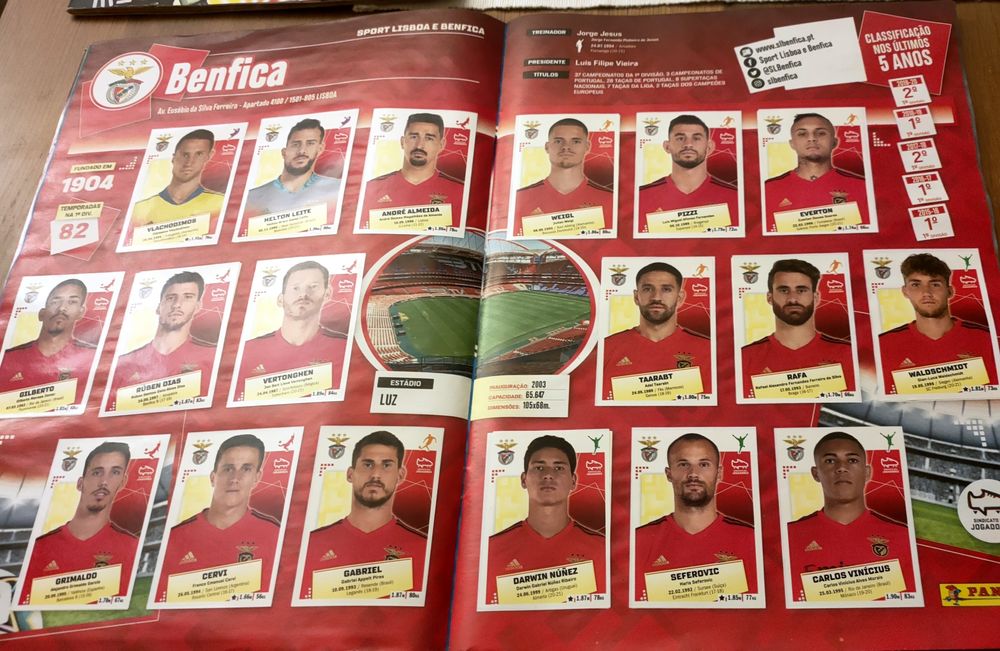 Vendo Caderneta Futebol 2020/2021