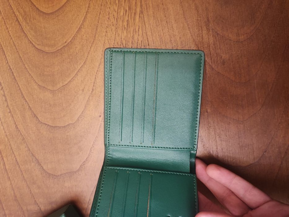 Carteira Goyard verde