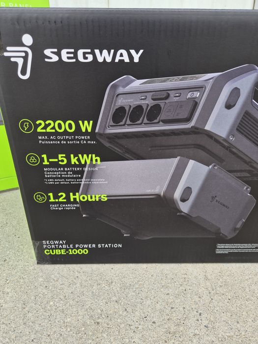 Mobilna Stacja Ładowania Segway Cube 1024Wh 2200W + Solar SP100
