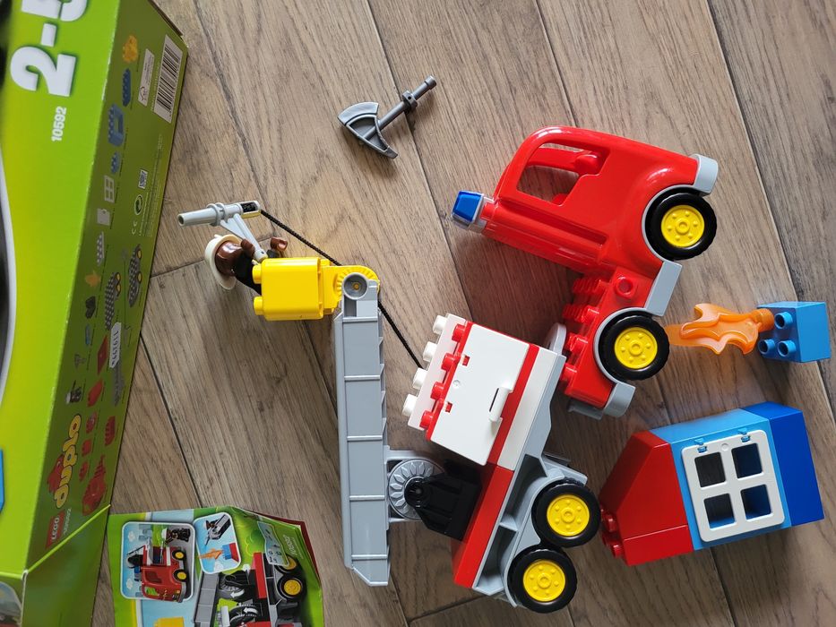 Lego duplo straz pożarna 10592 pudełko instrukcja