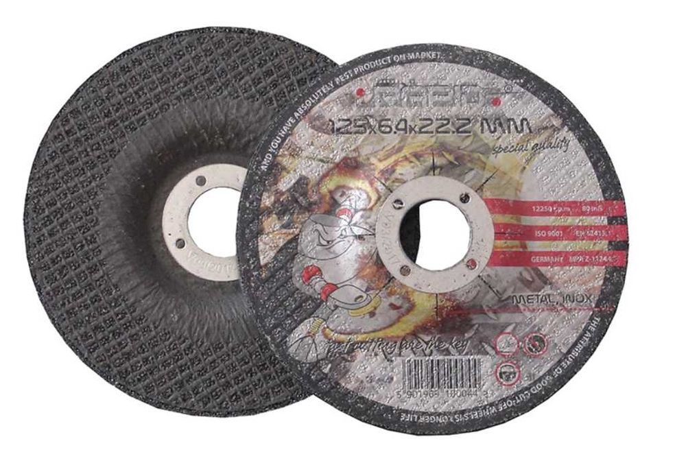 Tarcza do Szlifowania Metalu 125x6.4mm RAPID