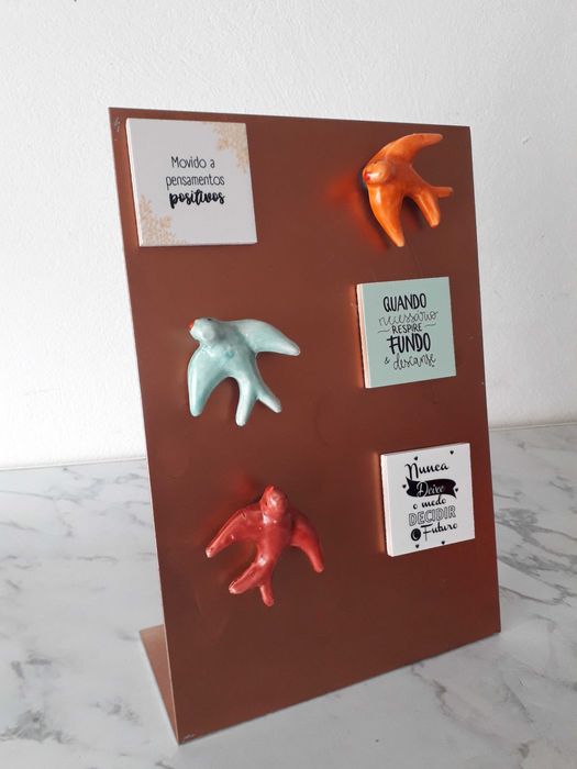 Expositor para Imanes - 20cm x 30cm em Chapa de 0.5mm